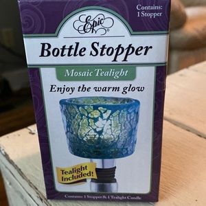 Epic wine accessories bottle stopper(Mosaic Tealight)